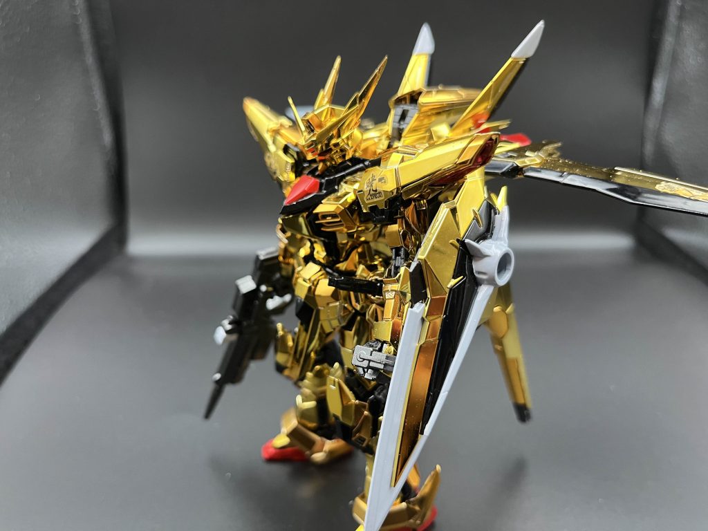 ちなみに今回のアカツキで一番びっくりしたのは、ちゃんと自立したこと!足の面積の割にデカいもん背負ってるから自立しないと思ってた