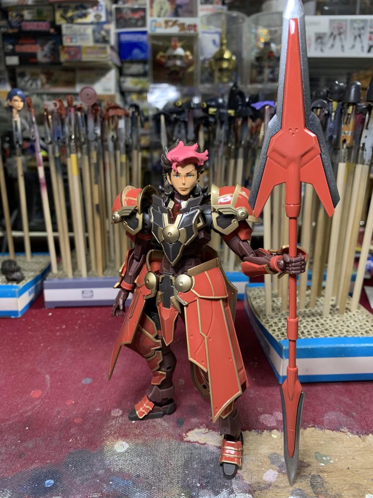 騎士グエルくんは髪形が4種類ありますがアップするのが面倒なのでXやらブログやら見てください(笑)