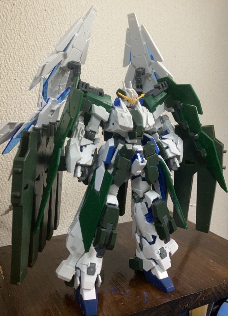 全装備を付けました何で自立してるのか正直わかりませんw