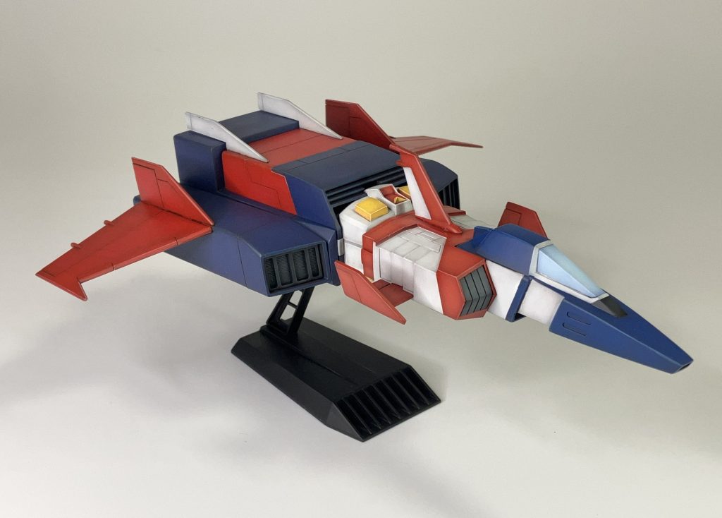 Gスカイこの時の見栄えを重視しての、でかいコアファイター！かっこいい！！