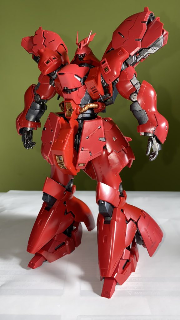 パチ組み内部フレーム、金は塗装済み