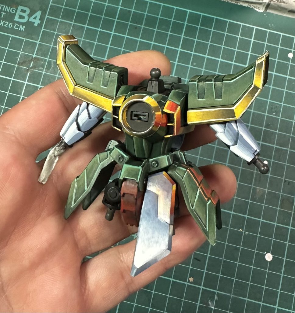 こういった塗り方が自分好みで良くやります。