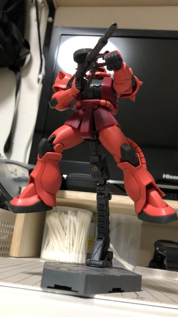 初期のデザインのMSはやっぱり良いですね✨何やらさても様になるし、何より作りやすい(成形処理もやりやすい)から初心者の方にもオススメですよ😙