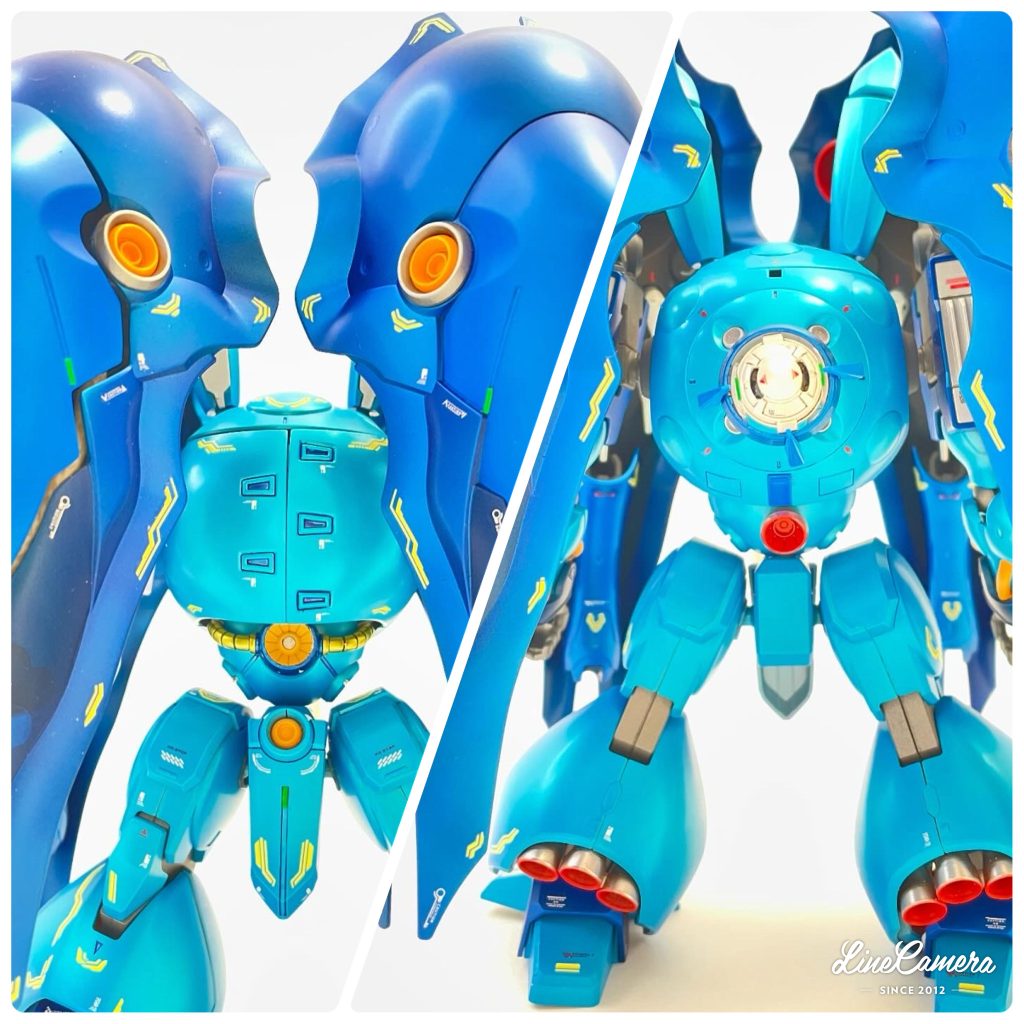 バックパックにはGNドライブを搭載(写真無いけど光ります💦)