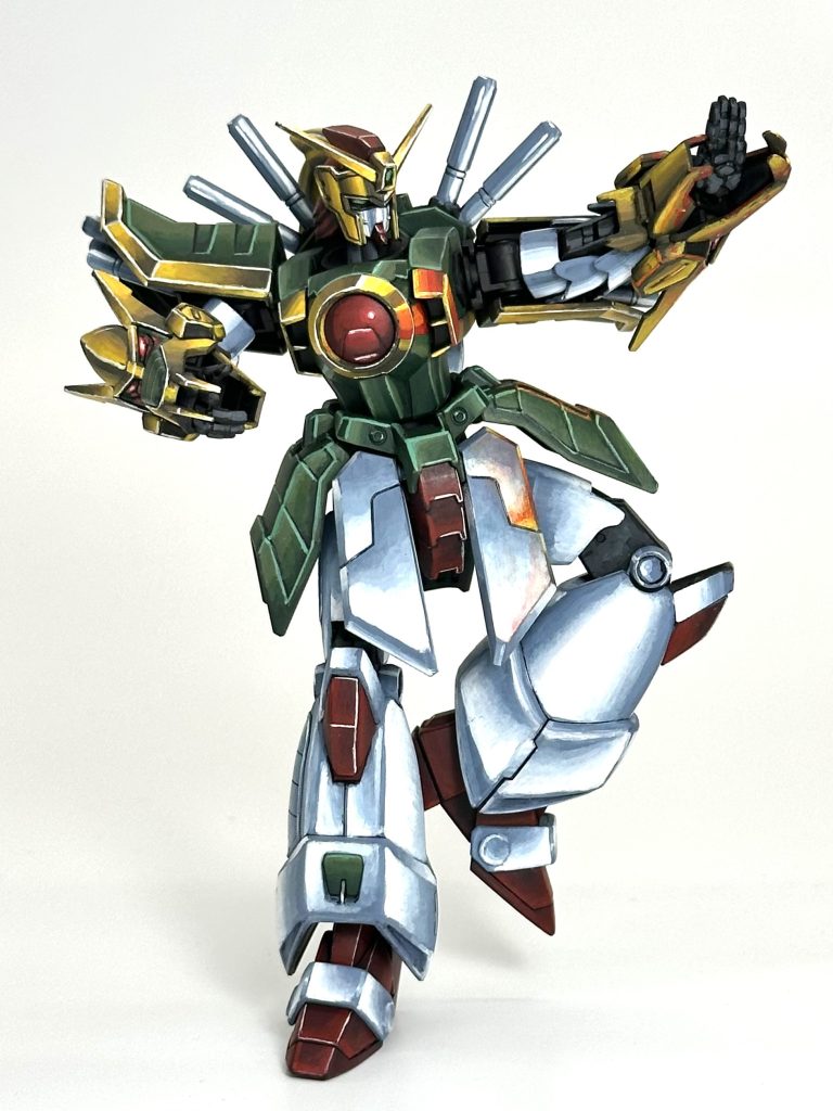 少林寺拳法っぽいポーズ