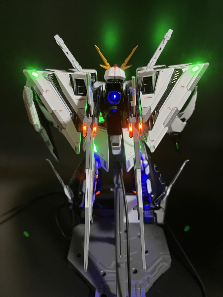 背面バーニア出力調整できます