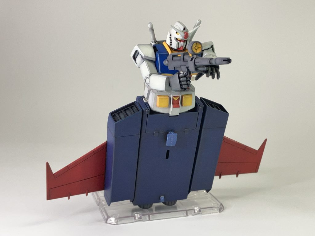 ガンダム・モビルアーマー形態も再現できますザクレロを狙い打て！