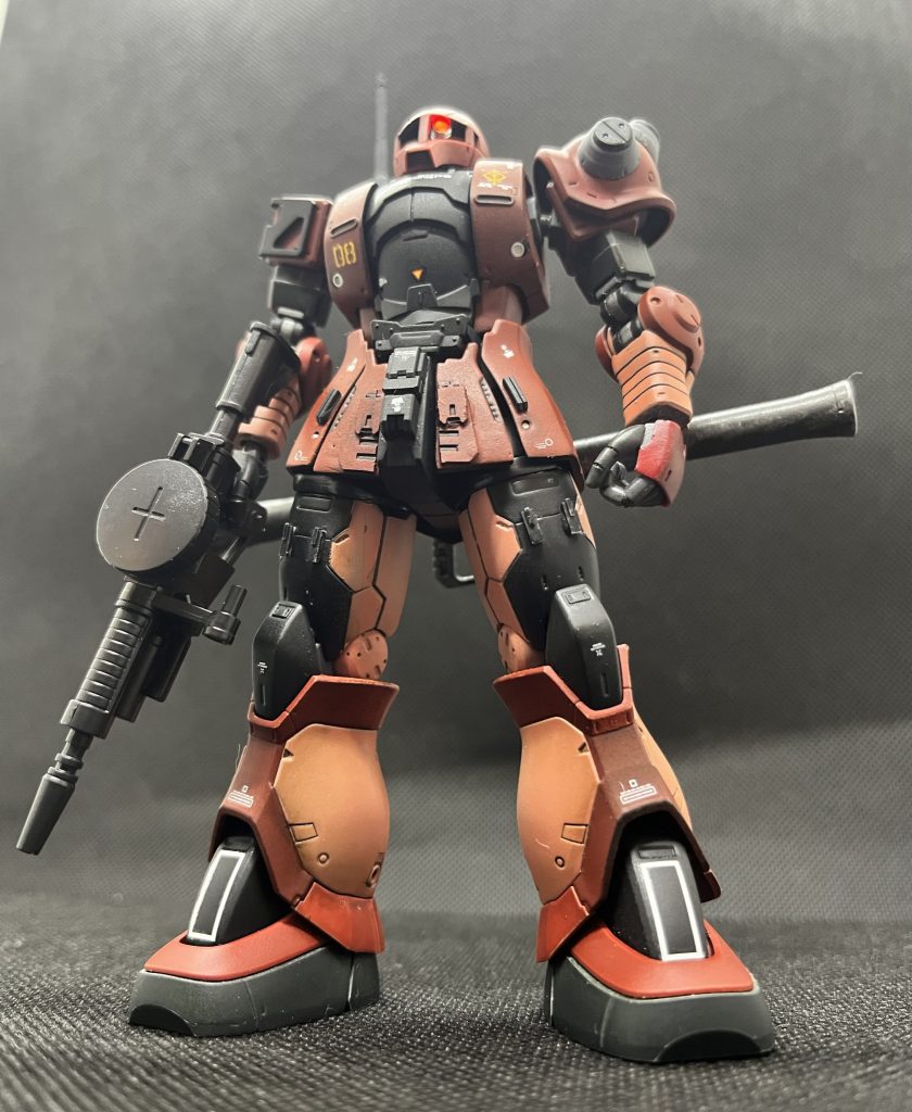 バンダイのORGIN汎用①のデカールをベースに、手持ちのコレクションから適当に選んでデカールを貼りました 最後までご覧いただきありがとうございました!