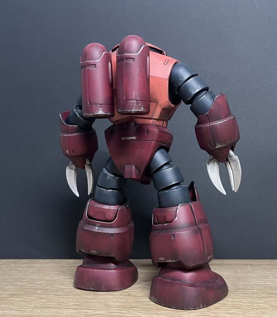 シャア専用ズゴック–4枚目/制作者：ガンプラ備忘録