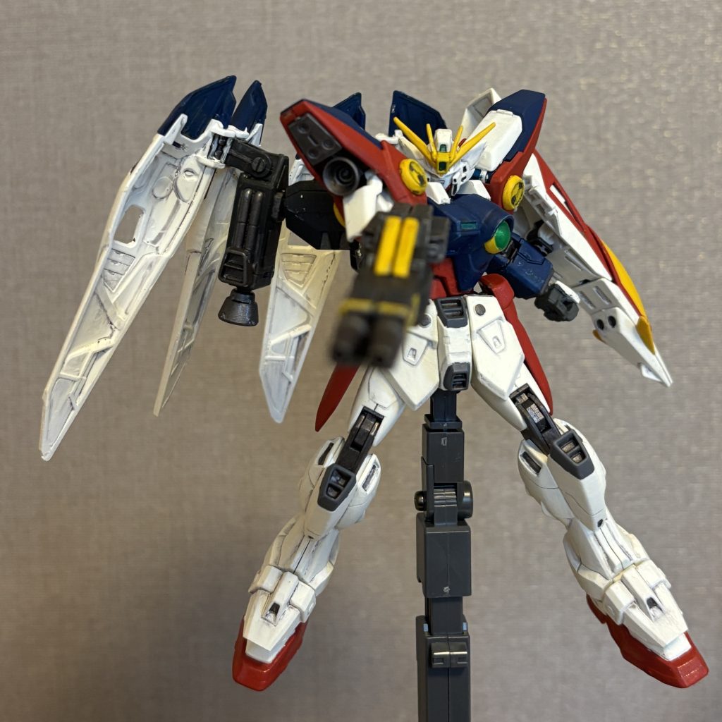 HGAC ウイングガンダムゼロ（ソリッドクリア塗り直し）–4枚目/制作者：押忍やすじろう