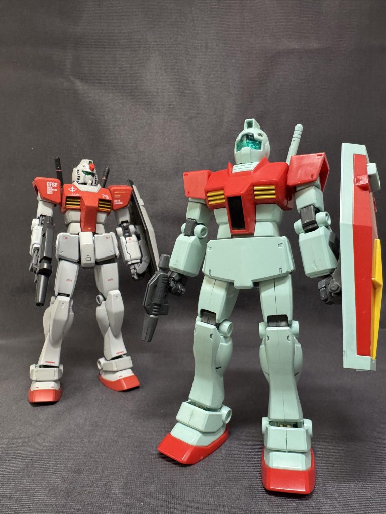 RGM-79 ジムとツーショット