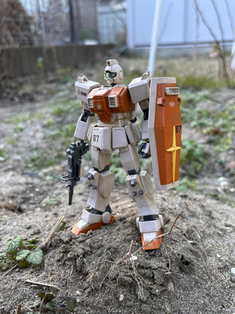 HGUC改造 陸戦型ジム(オデッサ)–7枚目/制作者:押忍やすじろう