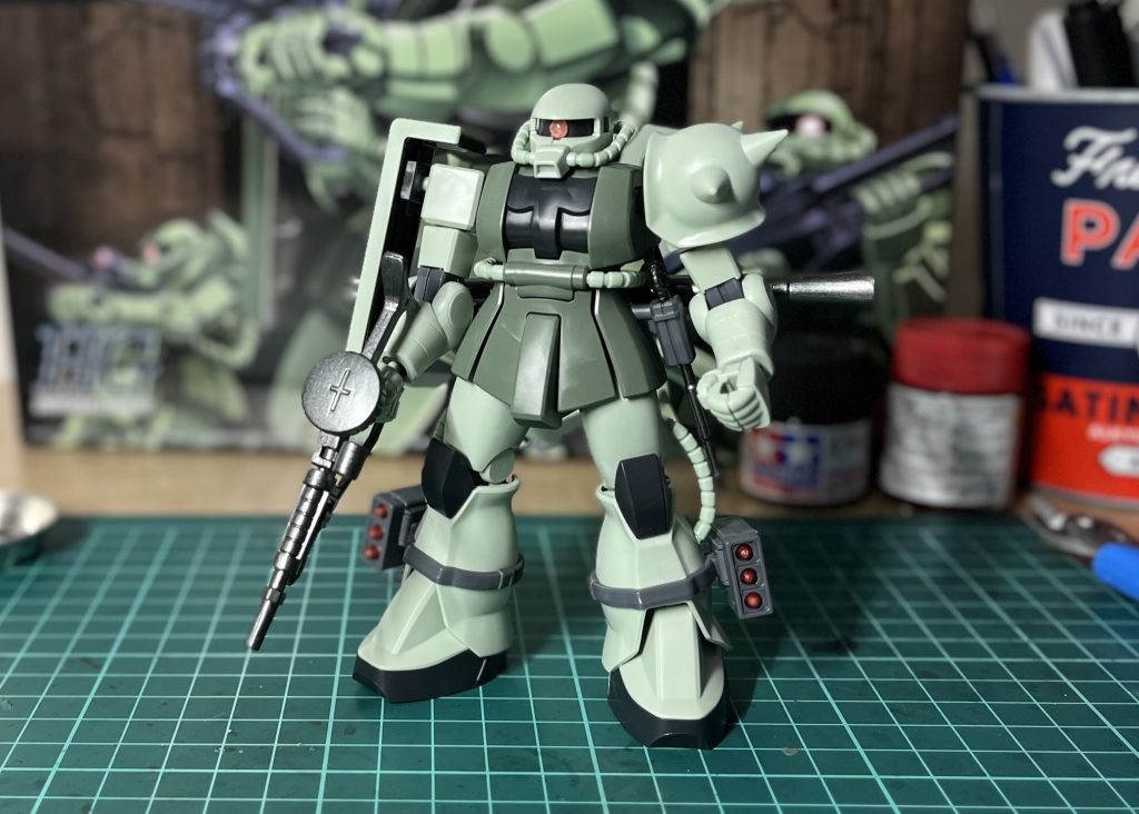 素組みの時点で完成度が高い…本当に無駄のないデザインですね