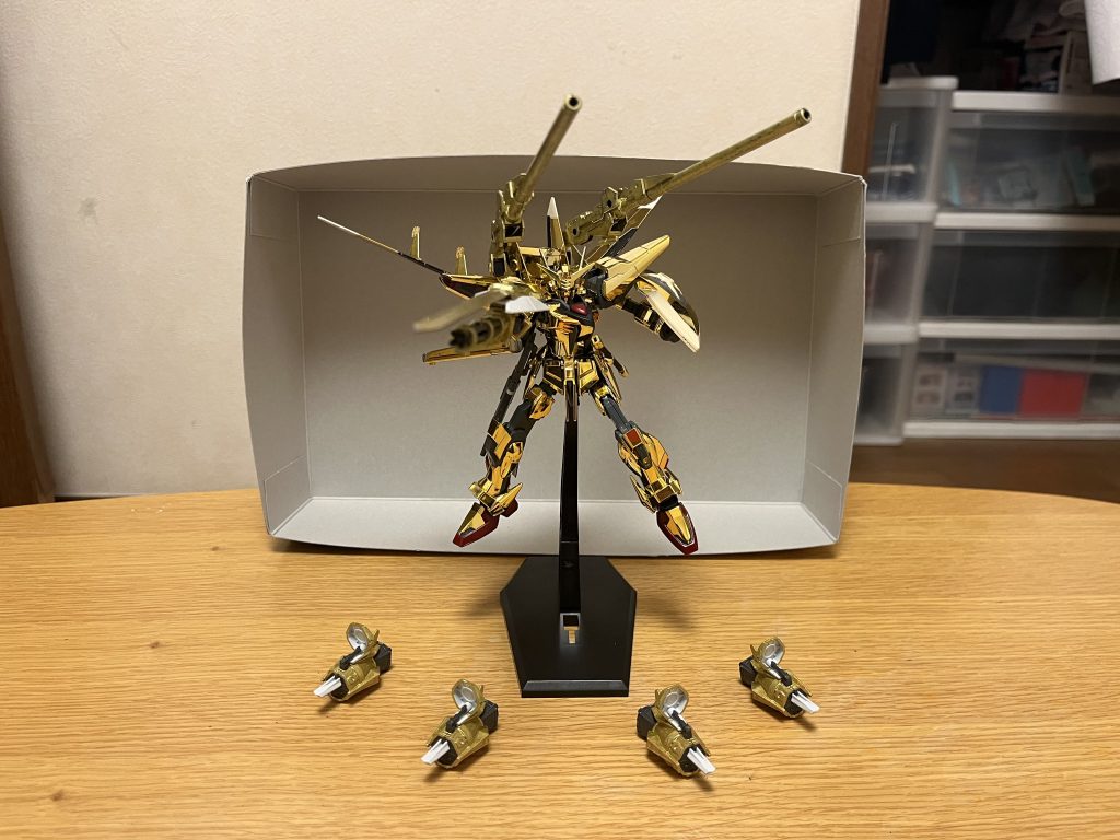 以上、ホムラアカツキガンダムでした。