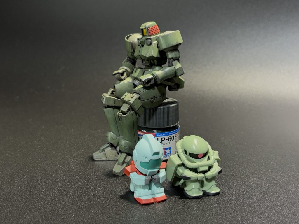 最後は黄昏れてフィニッシュ。ガンプラエボリューションプロジェクトの一環であるこのリーオー。現在のエントリーグレードに繋がる組み易さと可動域の広さにガンプラの歴史の重要な1ページを確認出来ました。手持ちの旧キットのトールギス達は、このリーオーを参考に現代風にアップグレードしていければと思います。いつになるかは解りません笑