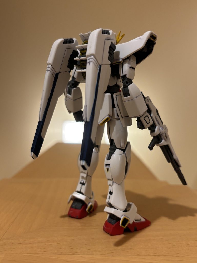 汚し前です。なるべく丁寧に作ったつもりです。初陣イメージなら汚さなくてよかったかも。