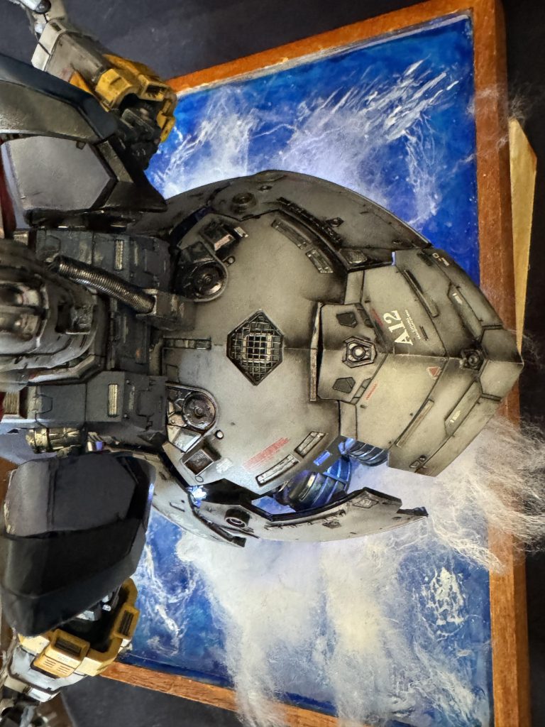 後ろもハンパなくカッコいいジオング！