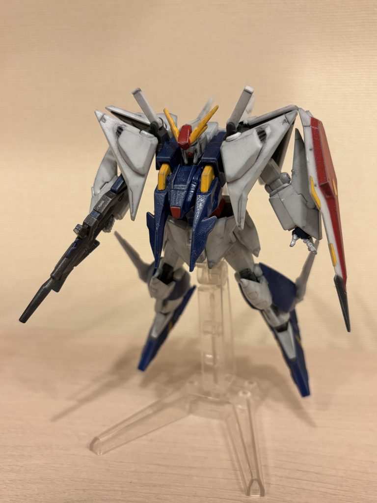 娘が生まれるときにガンプラを大量に捨ててしまったのですが、クスィーの立体化は貴重な気がして、段ボールの奥底にしまっていました。(よく一人で、クスィージー……)捨てなくて良かったなと思います。