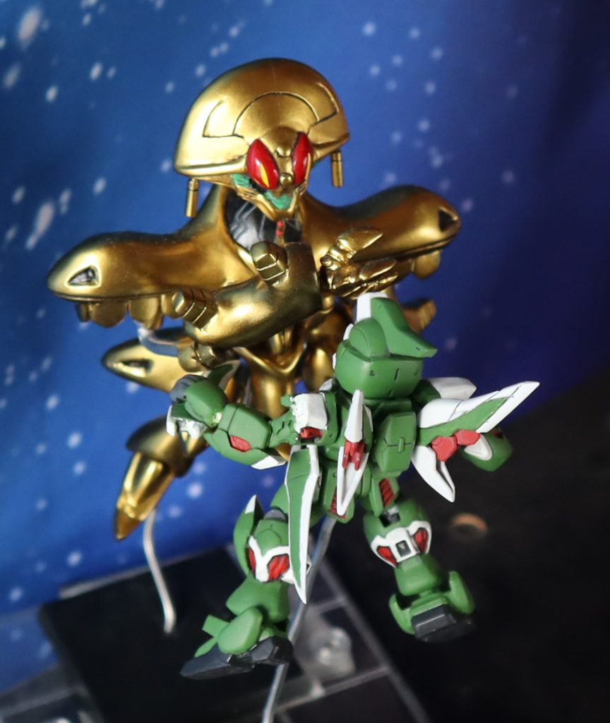 ゴーストガンダム VS ミダス（コンバージ）–7枚目/制作者：tytaniaIII