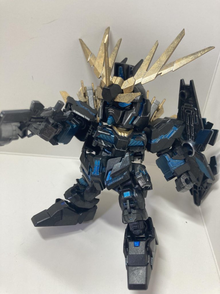 ドライブラシタッチで塗装してみました。思ったよかかっこよくて…あげたくない笑うそうそ。勝手に渡してやるのだ。