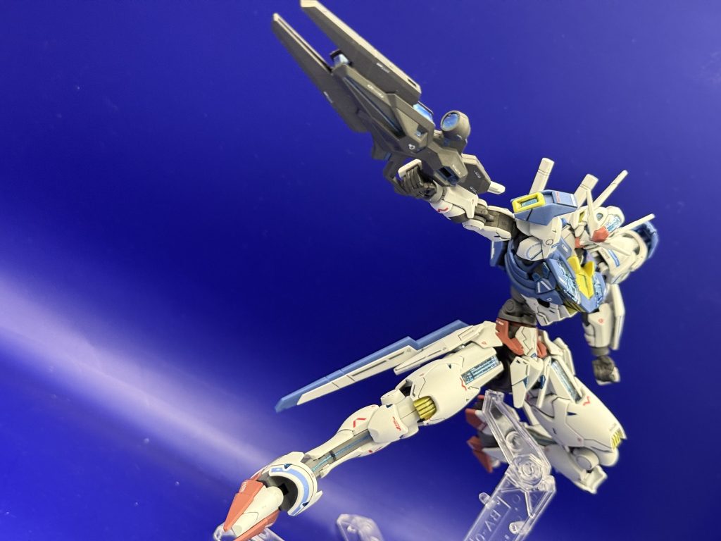 そしてビットオンフォォームでSEED撃ちで決めポーズ。タイトルバックにしても違和感ないです！