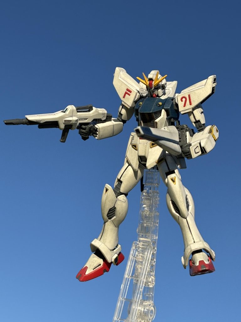 HGUCガンダムF91形成色仕上げ–9枚目/制作者：押忍やすじろう