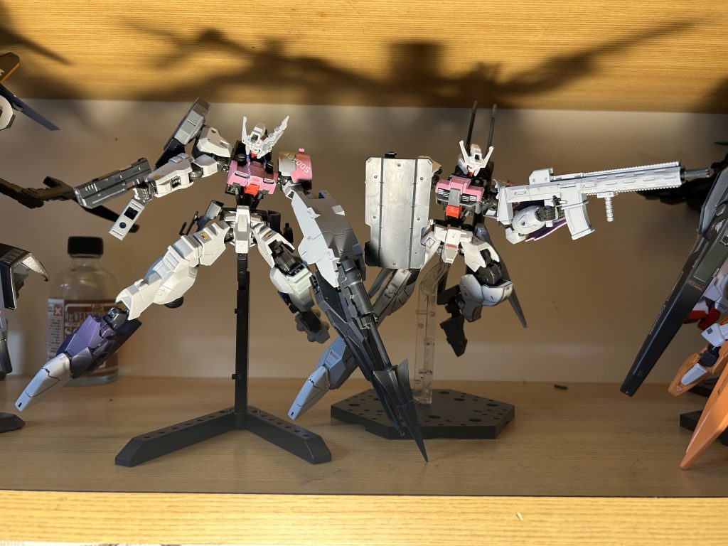 前々作のホシノ搭乗機と。比べてもあまり違いが出ていないような気がするので要改善だと感じました。