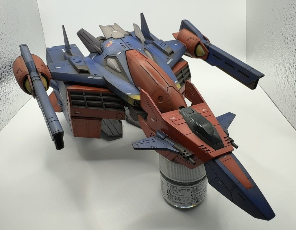 コチラは旧HG1/100ガンダムDXとセットになっているキットで、必ずDXとのセットで購入する必要があります。数少ないGファルコンの立体物です。