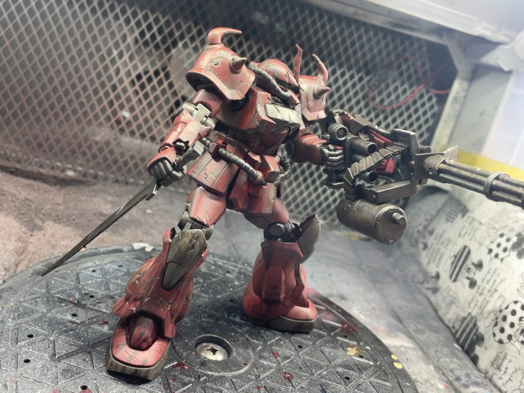 ここは任せろ‼️–3枚目/制作者：薩摩模型塗装工務店