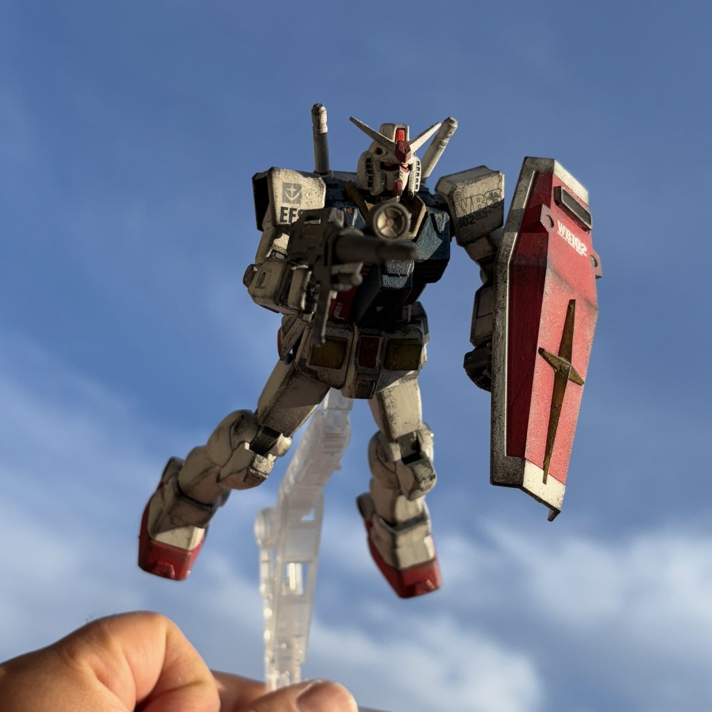 EGガンダム(筆塗り全塗装)–8枚目/制作者:押忍やすじろう