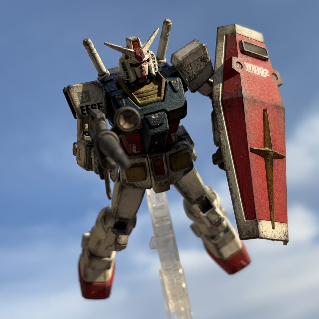 EGガンダム(筆塗り全塗装)–9枚目/制作者:押忍やすじろう