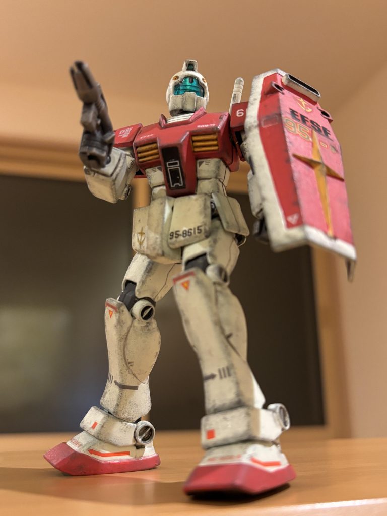 HGユニバーサルセンチュリー RGM-79 ジム クリア、おらザク選手権限定品 HGユニバーサルセンチュリー RGM-79 ジム クリア、おらザク