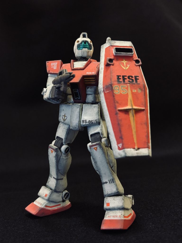 HGUC ジム–4枚目/制作者:押忍やすじろう