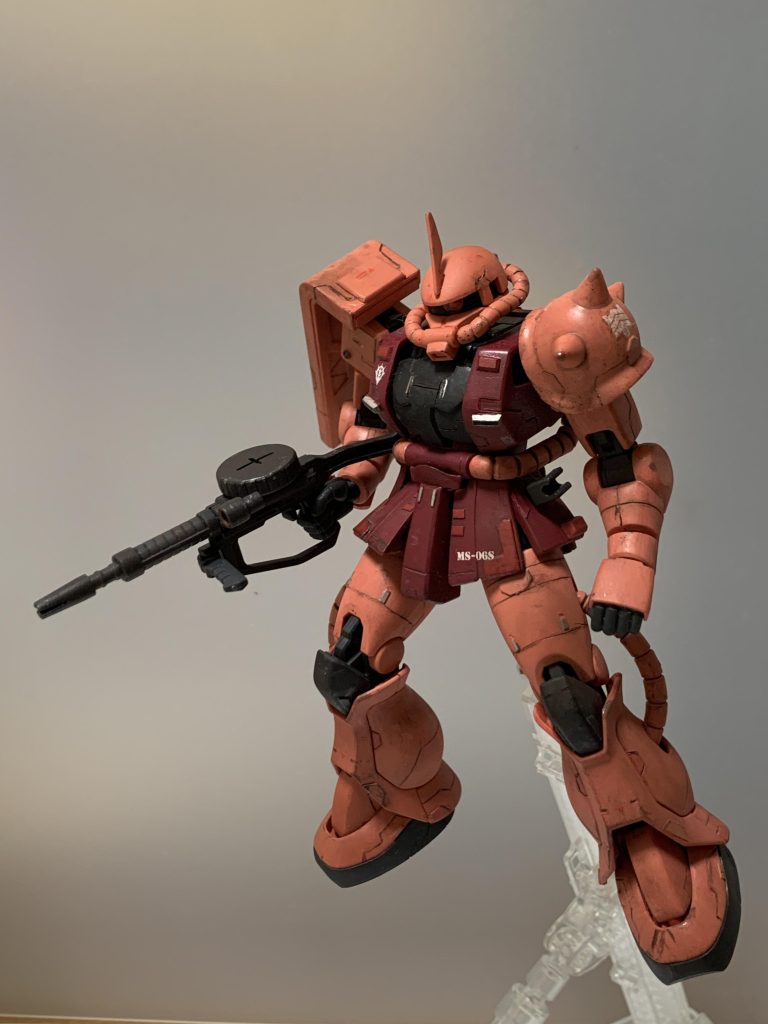 HGUCシャア専用ザクⅡ–2枚目/制作者：rairu4463