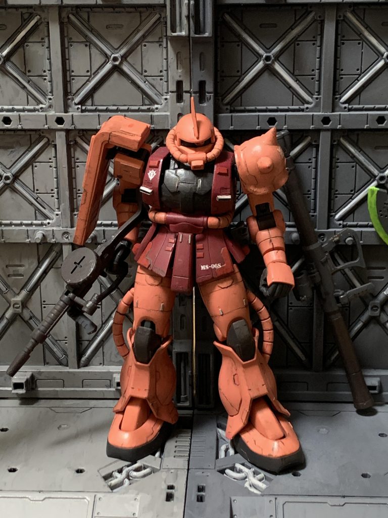 HGUCシャア専用ザクⅡ–6枚目/制作者：rairu4463