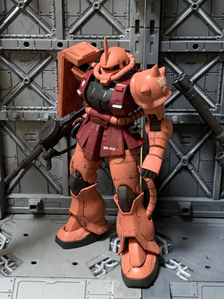 HGUCシャア専用ザクⅡ–7枚目/制作者：rairu4463