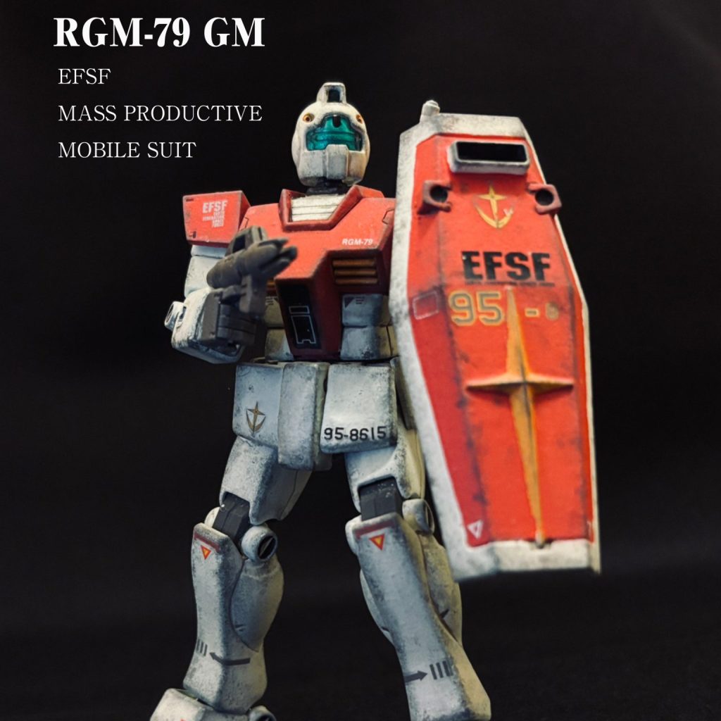 HGUC ジム｜幻之介さんのガンプラ作品｜GUNSTA（ガンスタ）
