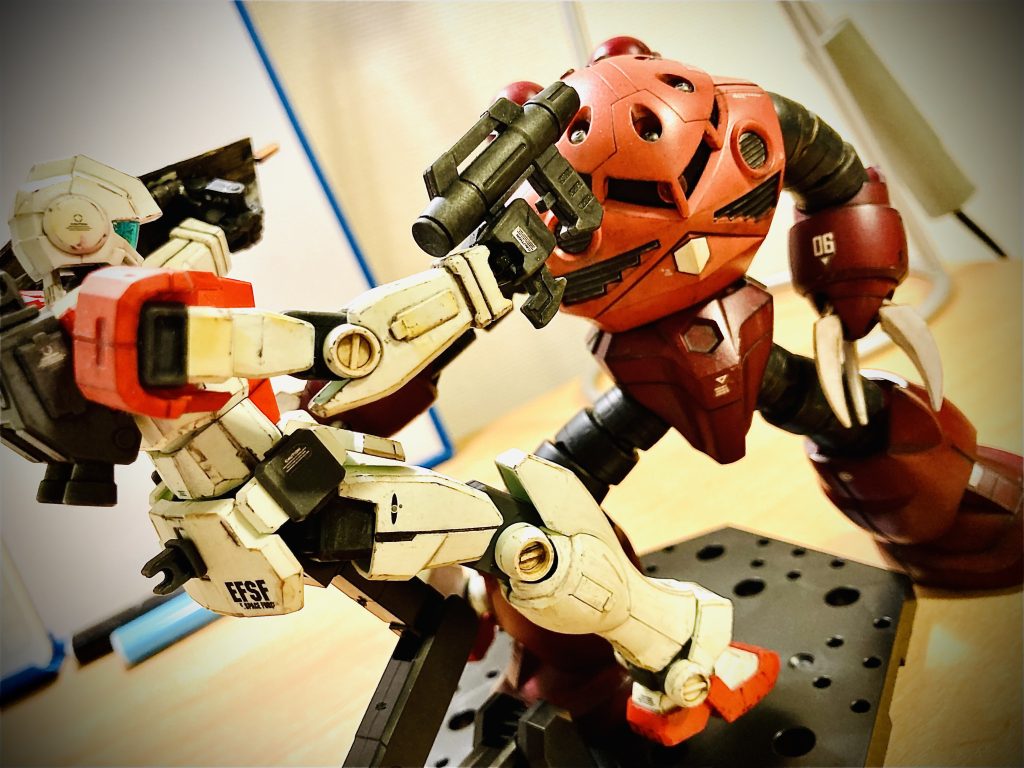 卓上版　ジャブローに散る–2枚目/制作者：DAKK