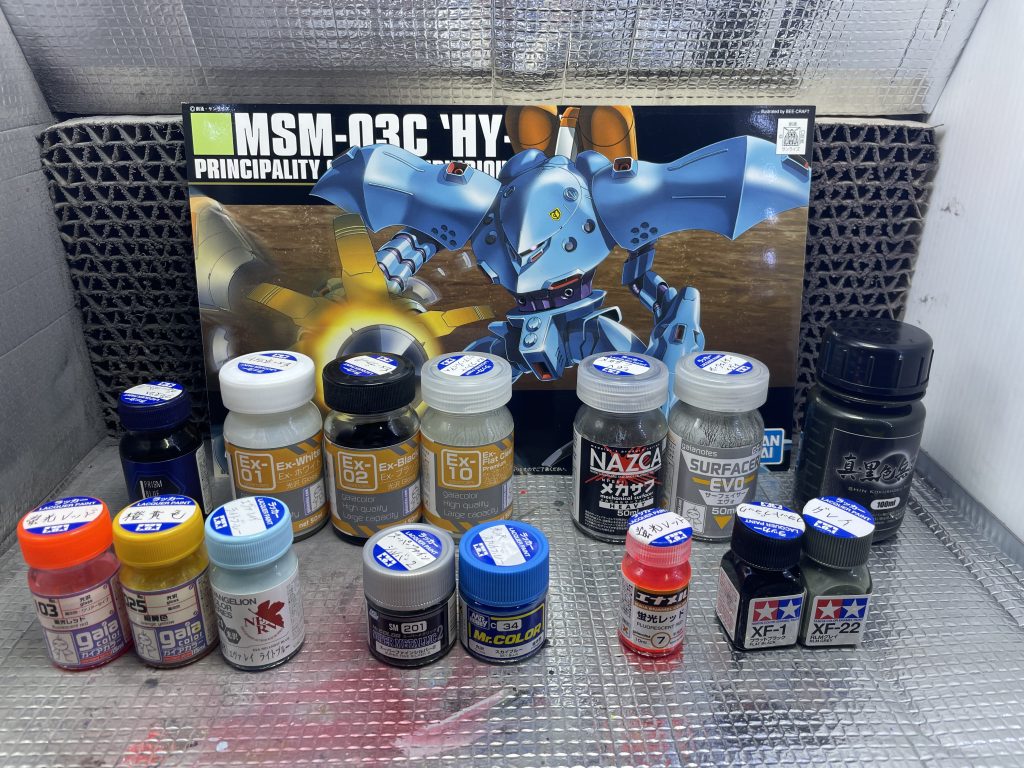 今回使用塗料(個人的備忘録)