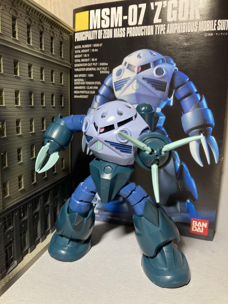 HGズゴック　〜まちぼうけ〜　（部分塗装）–2枚目/制作者：〜〜蒼穹〜〜