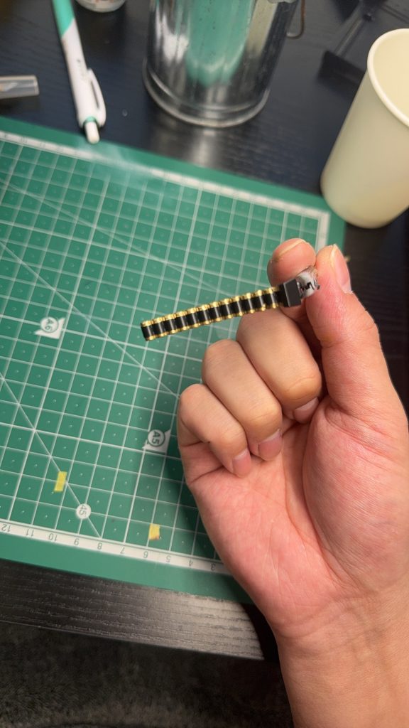 冷却カートリッジの部分塗装が綺麗にいって嬉しかったので撮りました