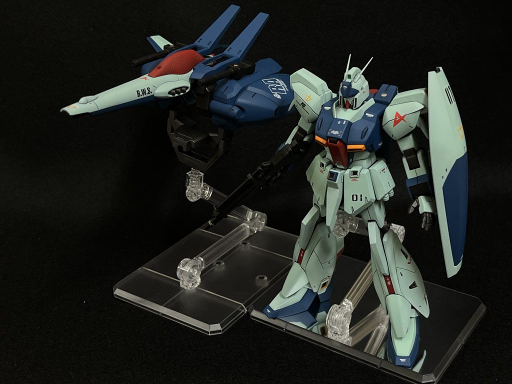 リ・ガズィってカッコいいですね。子供にはそれが分からんのですよ🙇🏻♂️カスタムより、この無印の方が好きです。