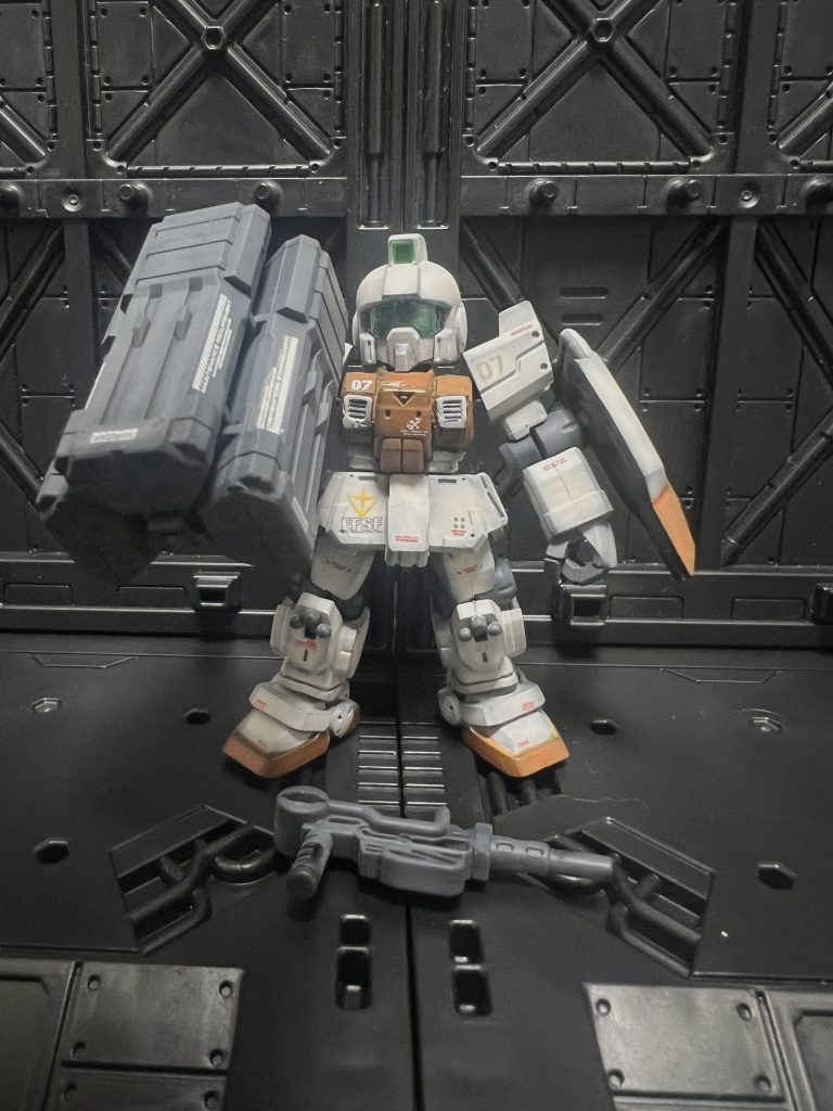 モビルスーツアンサンブル 陸戦型ジム–2枚目/制作者：ガシャポン魂