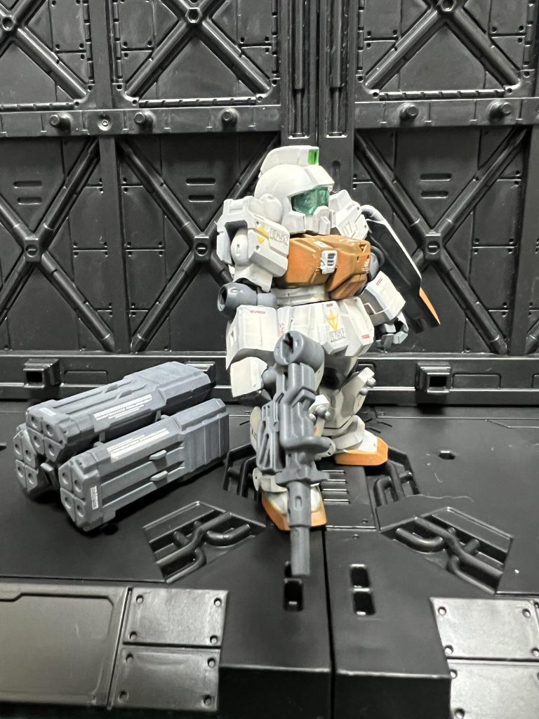 モビルスーツアンサンブル 陸戦型ジム–4枚目/制作者：ガシャポン魂