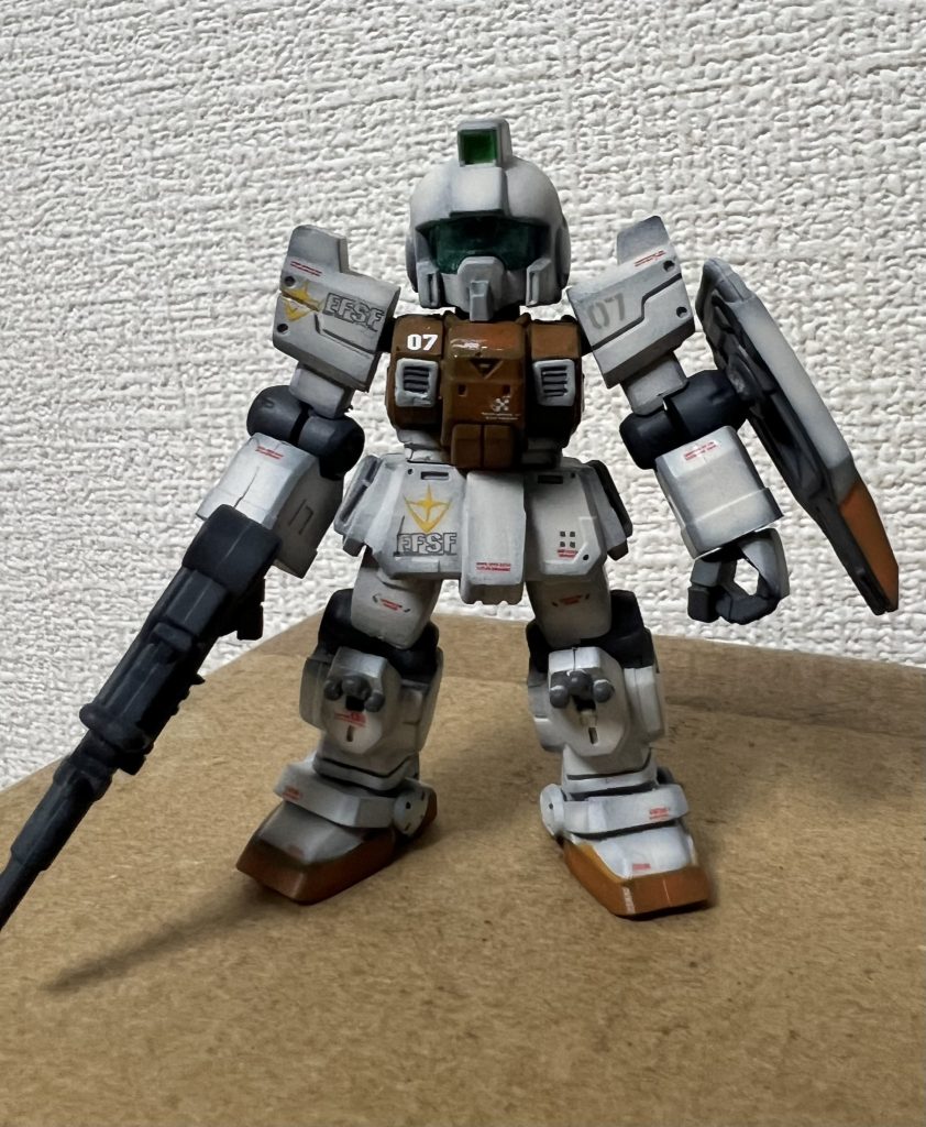 モビルスーツアンサンブル 陸戦型ジム–6枚目/制作者：ガシャポン魂