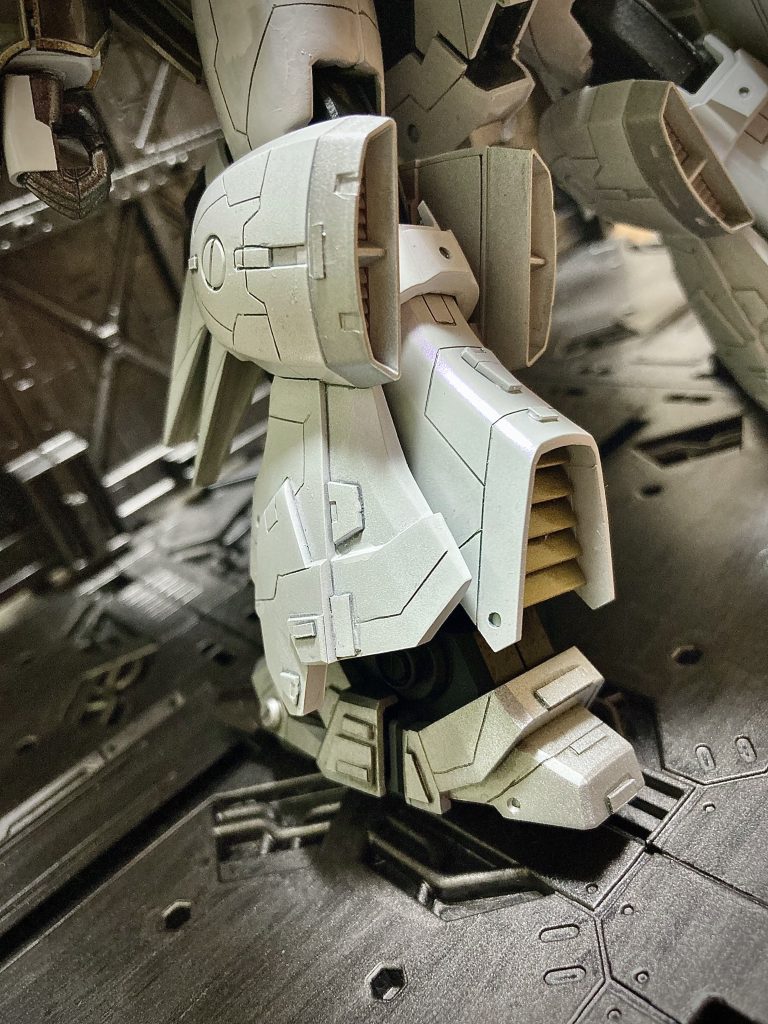 1番悩んだ足のディティールアップ