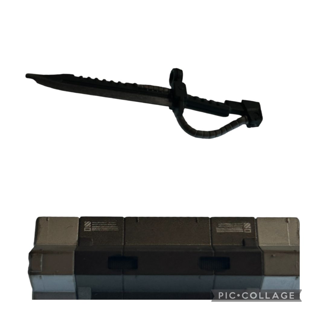 積載武装 ⑤ヒートナイフ ⑥中距離ミサイル