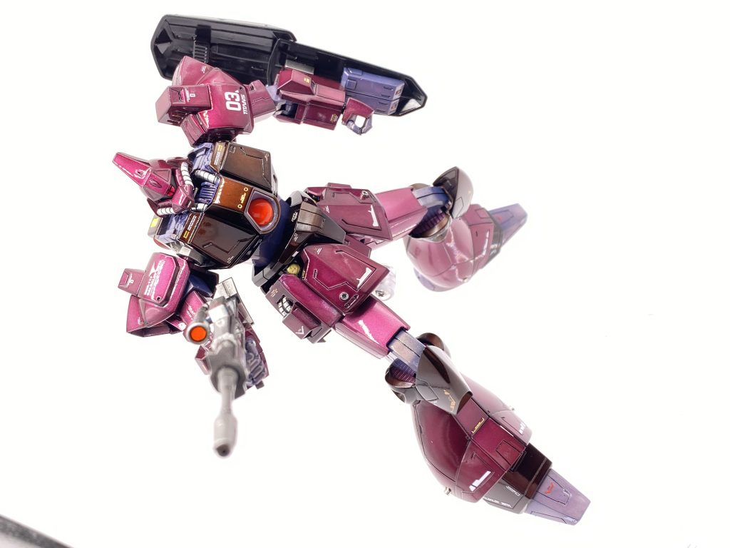 シンプルにまとまったデザインで当時はパッとしなかった印象でしたが、組んでみたら凄くカッケェ機体だと実感しました^ ^