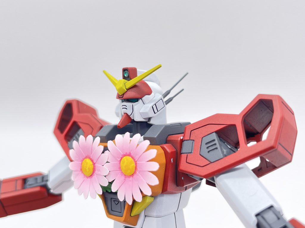 組む時に塗装が剥げました。