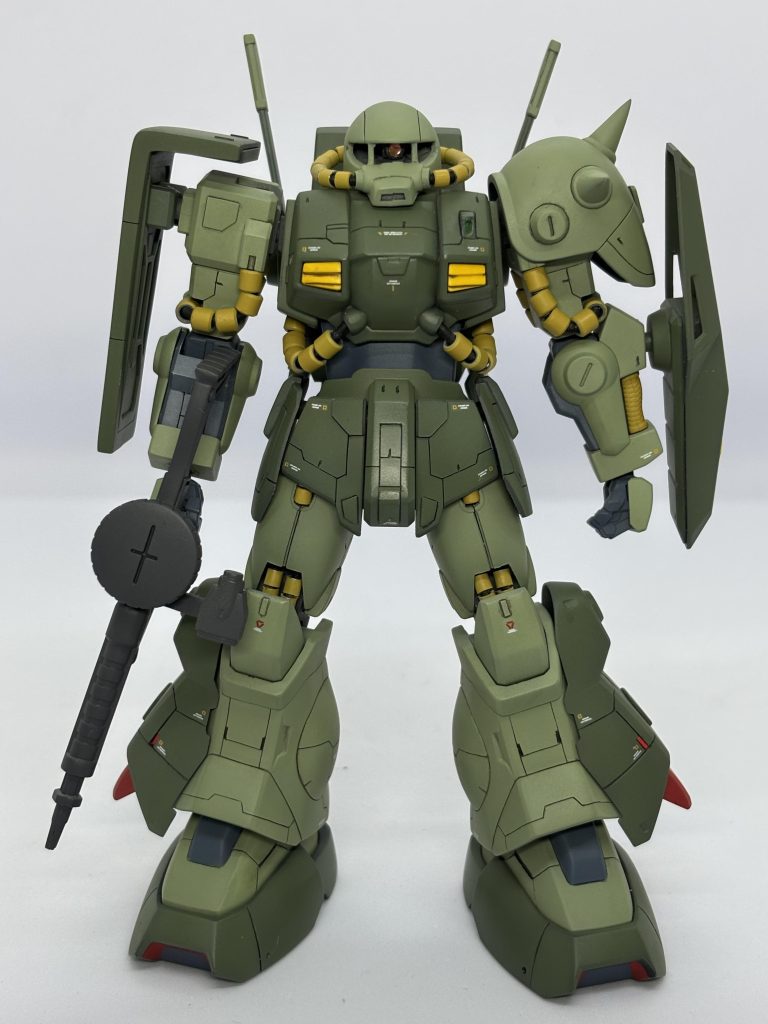 真正面から。デカールは市販の水転写デカールを使用してます。